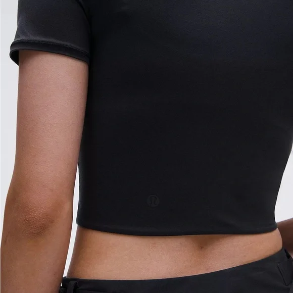 Lululemon Wundermost Ultra-Soft Nulu Crewneck Cropped T-Shirt - Picture 5 of 5